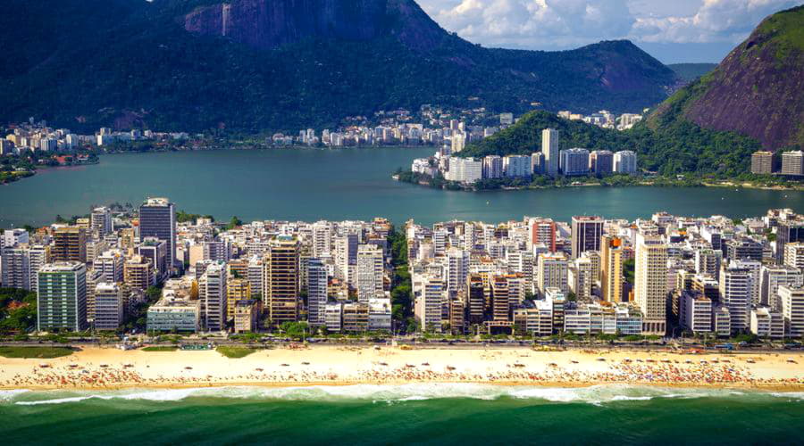 Wat zijn de populairste voertuigkeuzes op de luchthaven van Rio de Janeiro?